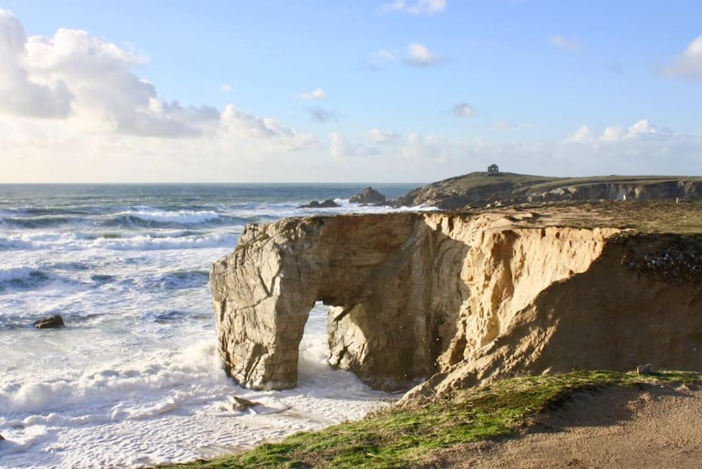 « L'Oceanix » Vue Grande Plage 2Ch Wifi Quiberon Exteriör bild